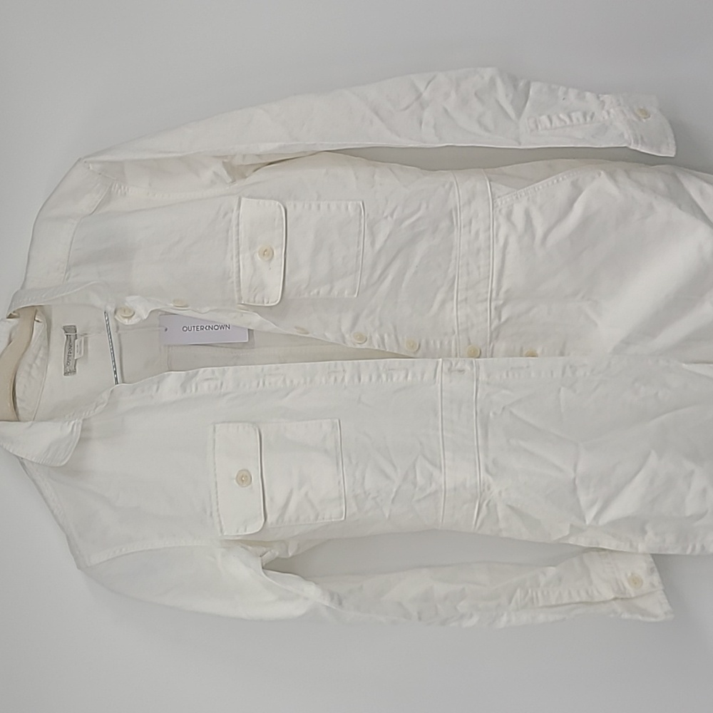NWT OuterKnown white coveralls XS